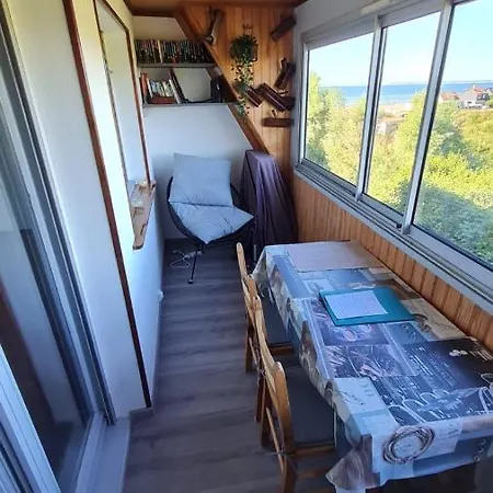 Appartement En Bord De Mer - Immeuble En Cours De Ravalement Jusqu'A Fin Mai Vue Loggia Legerement Obstrue Villers-sur-Mer Exterior foto